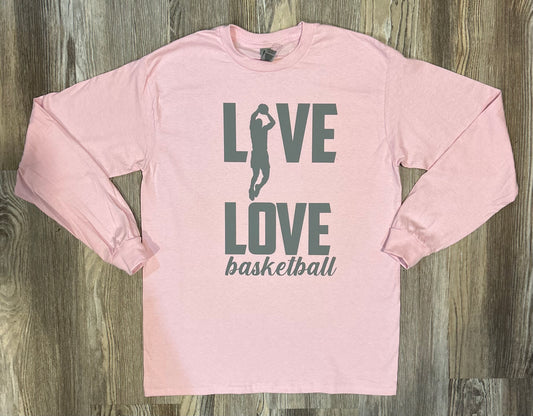 Live, Love, Basketball Shirt